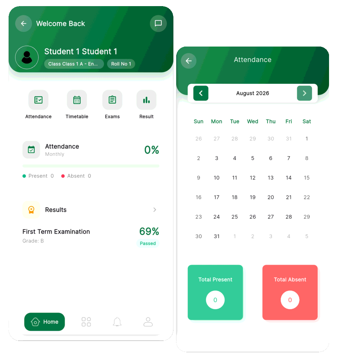 Educynk parent and student app